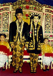 Javanese Wedding Couple