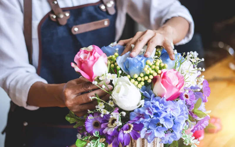 Florists and Ordering Flowers in Indonesia