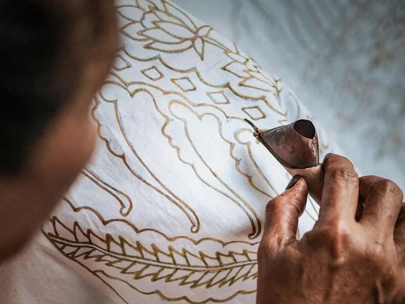 Batik Traditional Indonesian Fabric