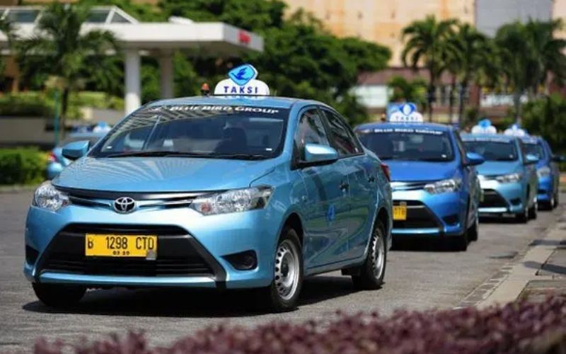 One of Taxis in Indonesia