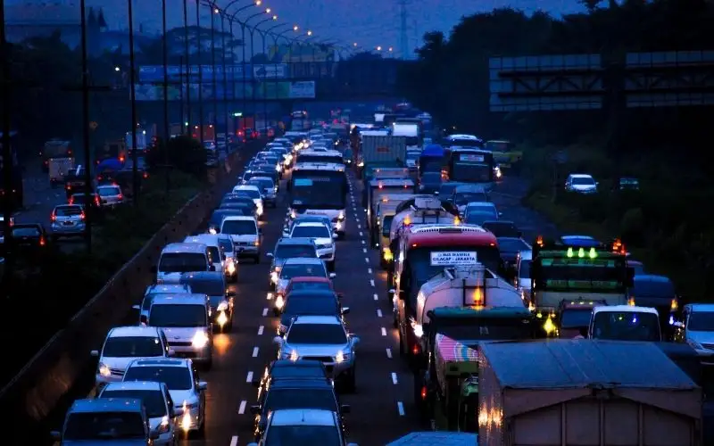 Annual Mass Movement People Leaving Jakarta